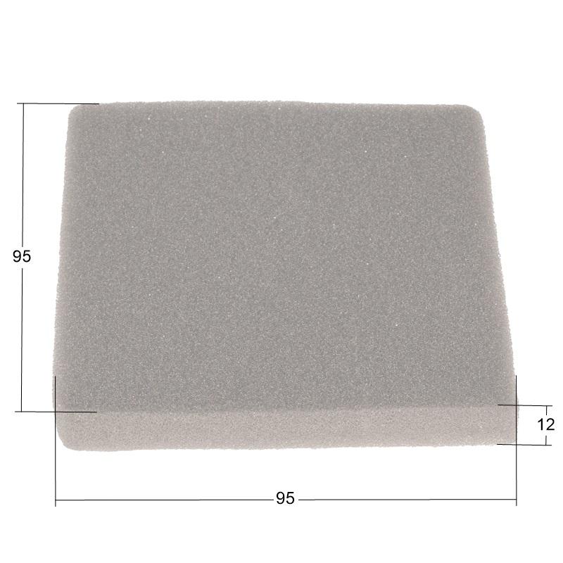 Filtr powietrza Loncin LC3000i LC165F-4 180130295-0001 - wymiary 95x95x12 mm