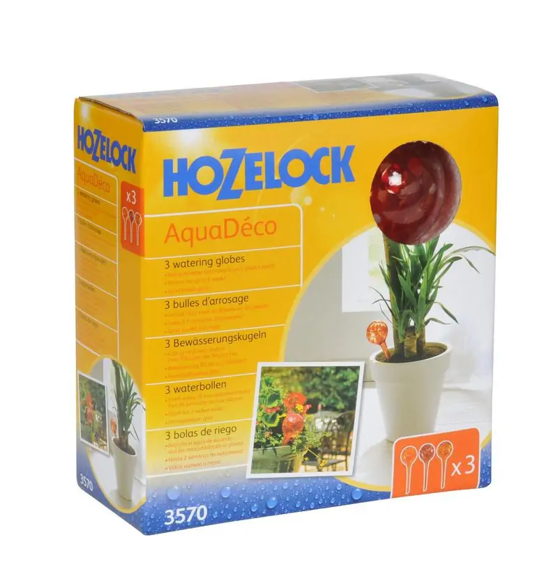 Bańki kule nawadniające Aqua Deco Hozelock zestaw 3 szt opakowanie