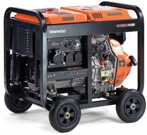 DAEWOO DDAE 9000XE DIESEL AGREGAT GENERATOR PRĄDOTWÓRCZY 2x16A, 1x32A AVR MOC 16KM - OFICJALNY DYSTRYBUTOR - AUTORYZOWANY DEALER DAEWOO