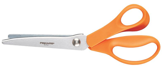 Tailor's scissors zig-zag serrated 1005130