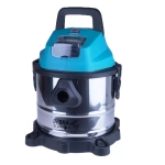 BRUSHLESS CORDLESS VACUUM CLEANER DEDRA SAS+ALL DED7175 18V, 16KPA, STAINLESS STEEL TANK 15L, 32MM PIPE DIAMETER, FOR DRY AND WET WORK