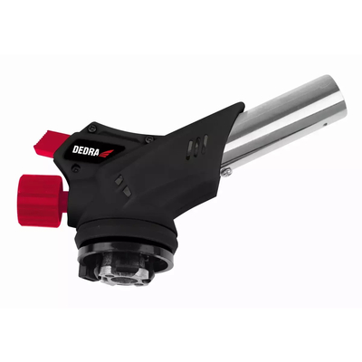 DEDRA 31A033 Plynový hořák s piezo zapalováním, 360°, 1,3 kW, páječka, pájecí lampa