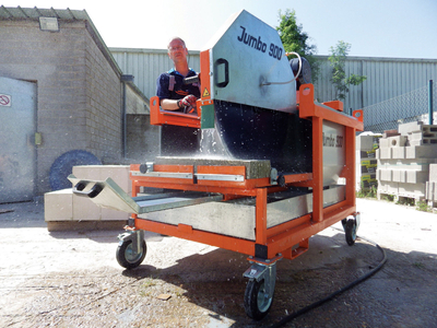 NORTON CLIPPER JUMBO 900 MURKETING SAW CUTTING BRASS TO SHORTAGE STONE BLOCKS Ø 900mm - OFFICIAL DISTRIBUTOR - AUTHORIZED DEALER NORTON CLIPPER