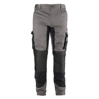 Šedé pracovní kalhoty s elastanem M/50, 240 g/m2