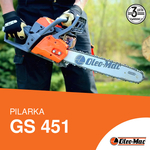 OLEO-MAC GS 451 PETROL CHAIN SAW 3.2 KM PREMIUM CLASS 50239152E2 GS451 EWIMAX-OFFICIAL DISTRIBUTOR-AUTHORIZED OLEO-MAC DEALER