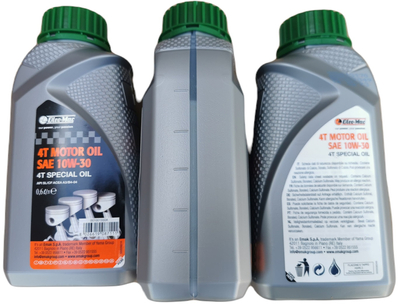 OLEO-MAC 10W30 4T ENGINE OIL 10W-30 SAE30 0,6L FOR MOTORIZERS,TRAILERS,AGGREGATES,SOILWAYS,MOWS NAC,OLEO-MAC, STIHL, Briggs B&S,HONDA,SUBARU 001001550