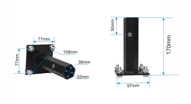 MASTERCUT 860206-2-1 OSIE KÓŁ METALOWYCH GLEBOGRYZARKI MASTERCUT BK86 170mm PARA