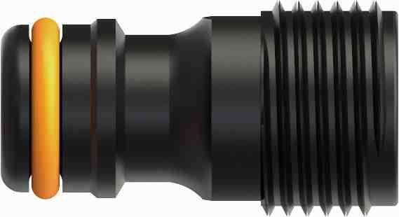 Fiskars 1027060 przyłącze kranowe G 1/2'' 21 mm, gwint zewnętrzny, uniwersalne