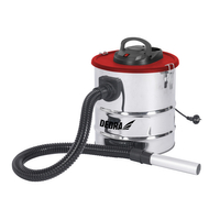 DEDRA DED6593 Odkurzacz kominkowy do popiołu 1200W 20L HEPA dmuchawa separator