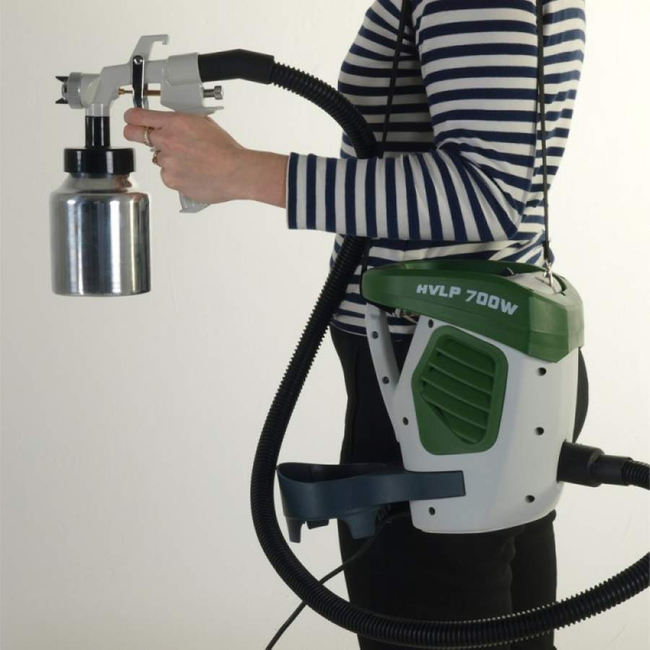 DEDRA DED7413 HVLP UNIT PAINT GUN COMPRESSOR SPRAY PAINT GUN - OFFICIAL DISTRIBUTOR - AUTHORIZED DEDRA DEALER