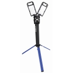 DEDRA L1068 Lampa LED warsztatowa robocza składana 5000 lm podwójna statyw 2 barwy akumulatorowa