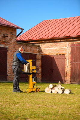 CEDRUS LS06 HYDRAULIC ELECTRIC WOOD SPLITTER CEDRUS LS06V VERTICAL CHIPPER PRESSURE 7 TON CEDLS06V - EWIMAX - OFFICIAL DISTRIBUTOR - AUTHORIZED CEDRUS DEALER