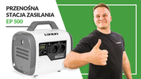 LONCIN EP500 STACJA ZASILANIA BANK MAGAZYN ENERGI AGREGAT POWERBANK STACJA ZASILAJĄCA 560Wh moc 500VA EWIMAX - OFICJALNY DYSTRYBUTOR - AUTORYZOWANY DEALER CEDRUS