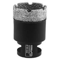DEDRA DED1592S40 Koronka diamentowa VB Vacuum Brazed M14 40mm otwornica do gresu i szkła
