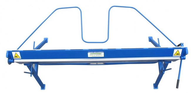 ZAGINARKA GIĘTARKA KRAWĘDZIARKA DEKARSKA DO BLACHY Z CIĘCIEM MAAD ZG-2500 /1mm