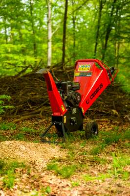 Cedrus RB02 rozdrabniacz spalinowy rębak do gałęzi 10 cm Loncin 6,5 KM