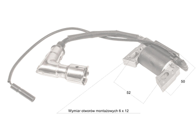 Moduł zapłonowy Loncin cewka LC40ZB20-1.7Q CZĘŚĆ ORYGINALNA 270920407-0001