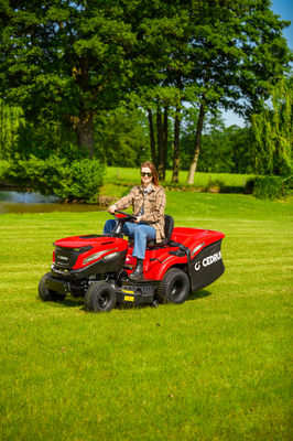 CEDRUS C-TRAC 92HC Rear-Dump Self-Propelled Lawn Mower with 92cm HYDROSTAT RECYCLING VELOPMENTS C-TRAC-92HC EWIMAX OFFICIAL DISTRIBUTOR - AUTHORIZED DEALER CEDRUS