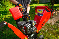 Cedrus RB02 rozdrabniacz spalinowy rębak do gałęzi 10 cm Loncin 6,5 KM