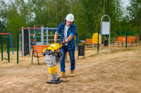 CEDRUS ST01 GRADUATE CONCRETER VIBRATIONAL TAPER 75kG SKOCK + TRANSPORTING WHEELS FREE OF CHARGE - OFFICIAL DISTRIBUTOR - AUTHORIZED DEALER CEDRUS