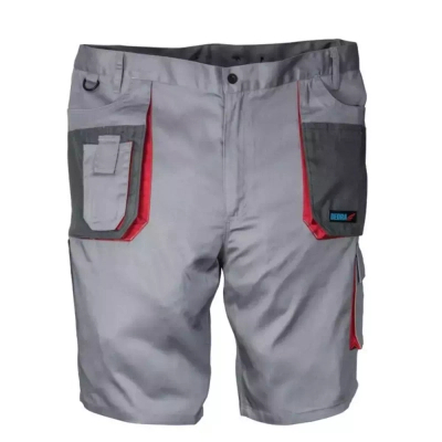 DEDRA BH3ST-XXL Szorty ochronne robocze męskie XXL/58 szare Comfort Line 190 g/m²