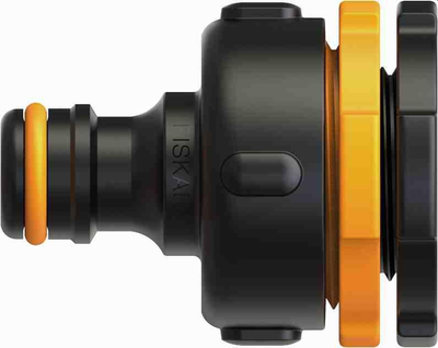 Fiskars Przyłącze kranowe multi 1027051 – adapter do kranu G 1/2", 3/4", 1"