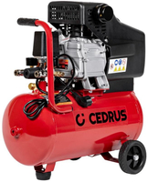 CEDRUS KM24-1T PÍSTOVÝ KOMPRESOR OLEJOVÝ KOMPRESOR 24L - EWIMAX - OFICIÁLNÍ DISTRIBUTOR - AUTORIZOVANÝ PRODEJCE CEDRUS