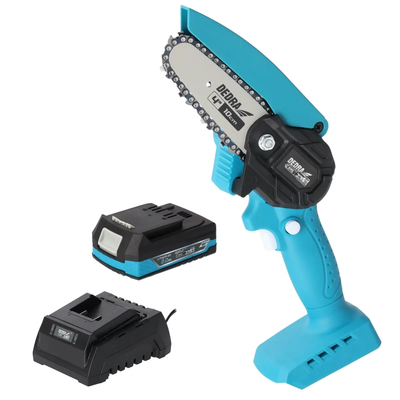 DEDRA DED7030A11 Zestaw DED6984 DED7032 DED7038 mini piła pilarka łańcuchowa 18V 4" walizka