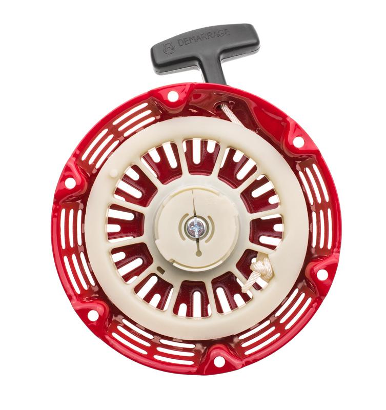 Rozrusznik do agregatu – widok od strony bębna i zabieraków