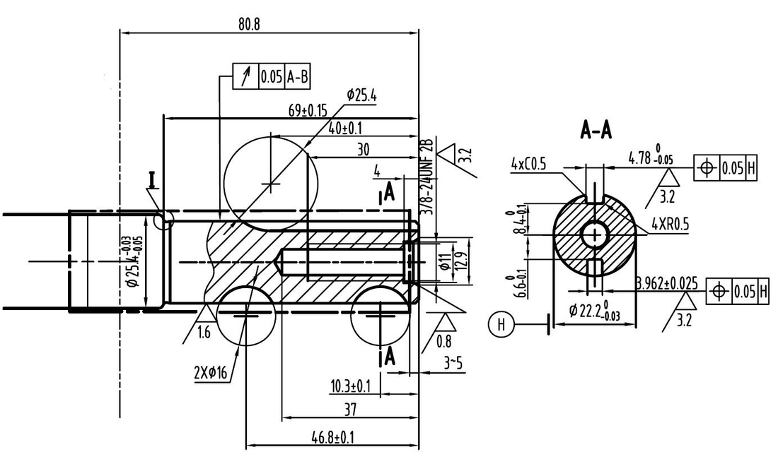 Silnik Rato RV170-C - detal