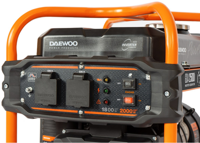 DAEWOO GDA 2500i INVERTER GENERÁTOR 2x16A 2 kW - OFICIÁLNÍ DISTRIBUTOR - AUTORIZOVANÝ PRODEJCE DAEWOO