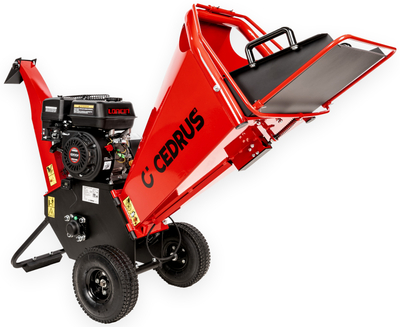 Cedrus RB02 rozdrabniacz spalinowy rębak do gałęzi 10 cm Loncin 6,5 KM