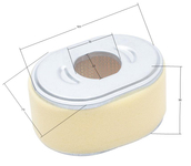 Honda GX120 air filter AT801-HD120-11