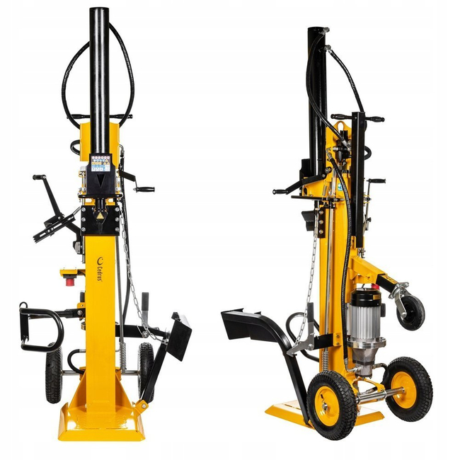 CEDRUS LS10 HYDRAULIC ELECTRIC WOOD SPLITTER CEDRUS CEDLS10V VERTICAL CHIPPER PRESSURE 22 TONS - EWIMAX - OFFICIAL DISTRIBUTOR - AUTHORIZED CEDRUS DEALER