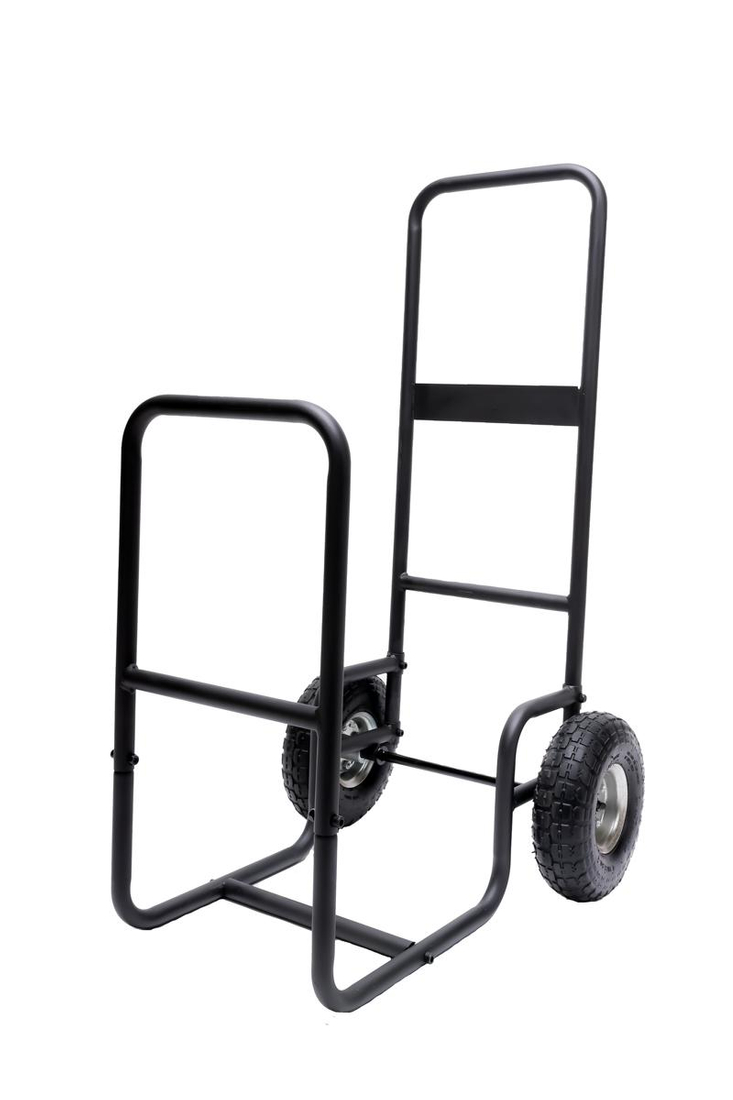 Wózek na drewno Cedrus CEDRLS16 - stalowa konstrukcja i koła pneumatyczne