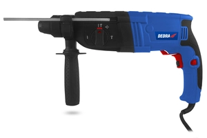 Hammer drill 900W,0-1300r/min,4 functions,carrying case,SDS PLUS DEDRA DED7850