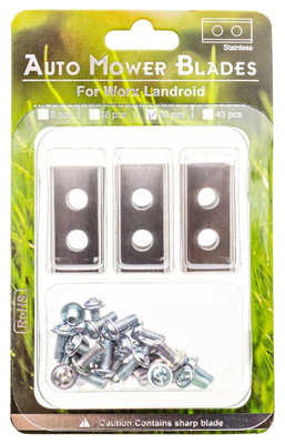 Worx Landroid robotic mower blade 30 pcs. A00014