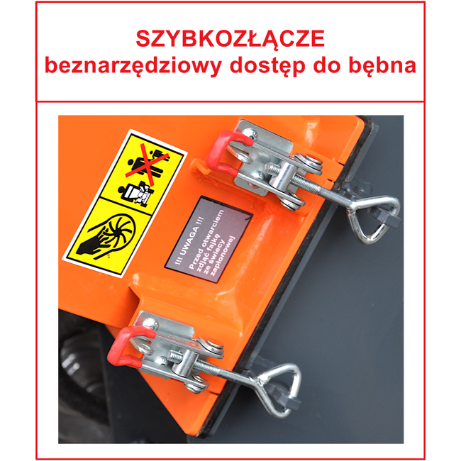 GRASS GS650 ROZDRABNIACZ SPALINOWY REBAK DO GAŁĘZI 10cm ! GRASS GS650  = Lumag Rambo HC10  - EWIMAX - OFICJALNY DYSTRYBUTOR - AUTORYZOWANY DEALER GRASS