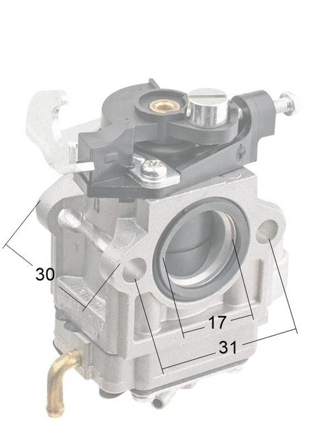 Echo carburettor SRM-4000/410 ES /excavators/ WYK-226