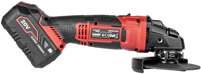 Úhlová bruska CEDRUS POWER+ AG125Li-SET s baterií a nabíječkou v kufříku POWER+ 20V - OFICIÁLNÍ DISTRIBUTOR - AUTORIZOVANÝ PRODEJCE CEDRUS