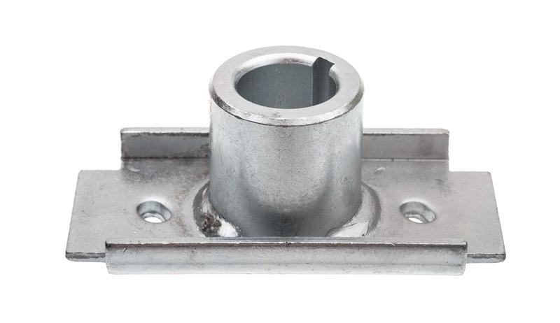 Adapter kosiarki NZ506 – widok z wpustem i kołnierzem