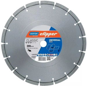 NORTON CLIPPER TARCZA DIAMENTOWA UNIWERSALNA NORTON CLIPPER CLASSIC UNIVERSAL LASER 300-10X2.5 300mm X 20mm do NORTON CLIPPER CP512 OFICJALNY DYSTRYBUTOR - AUTORYZOWANY DEALER NORTON CLIPPER
