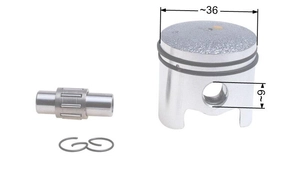 Píst NAC 36 mm CG330 kpl. tržně orientované zastřihovače NZ55