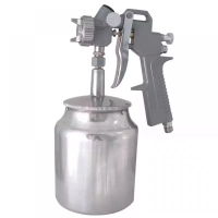 PANSAM A533070 Pistolet lakierniczy natryskowy pneumatyczny dolny zbiornik 750 ml 1,5 mm