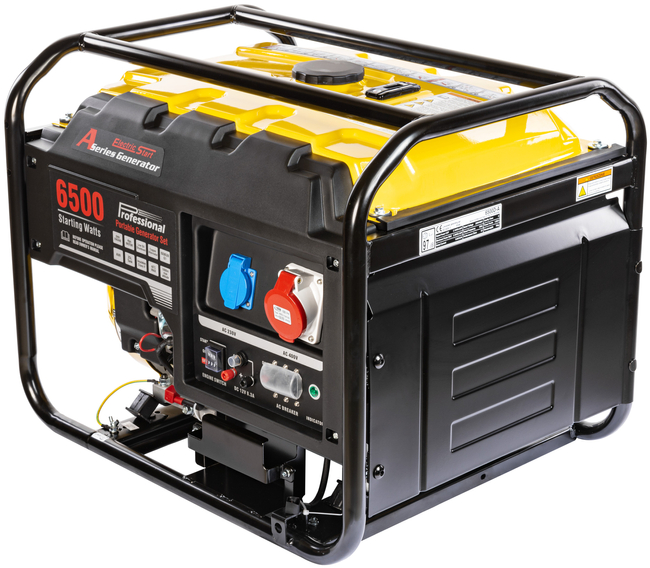 LONCIN LC6500D-AS POWERFUL 230V / 400V AVR 5.5kW GENERATOR - EWIMAX OFFICIAL DISTRIBUTOR - AUTHORIZED LONCIN DEALER