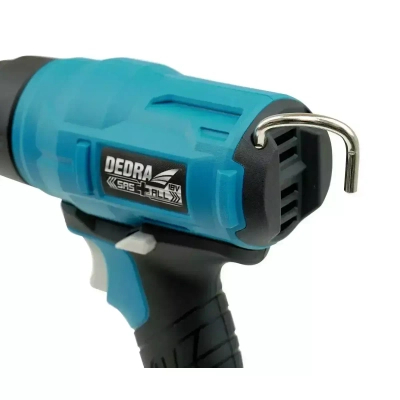 CORDLESS TANNER DEDRA SAS+ALL DED7058 18V, TEMP. MAX 550*C, 200L/MIN