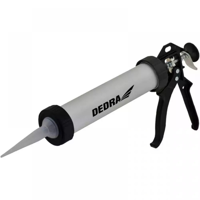 Stlačovač na těsnicí hmoty 600 ml, hliníkové pouzdro