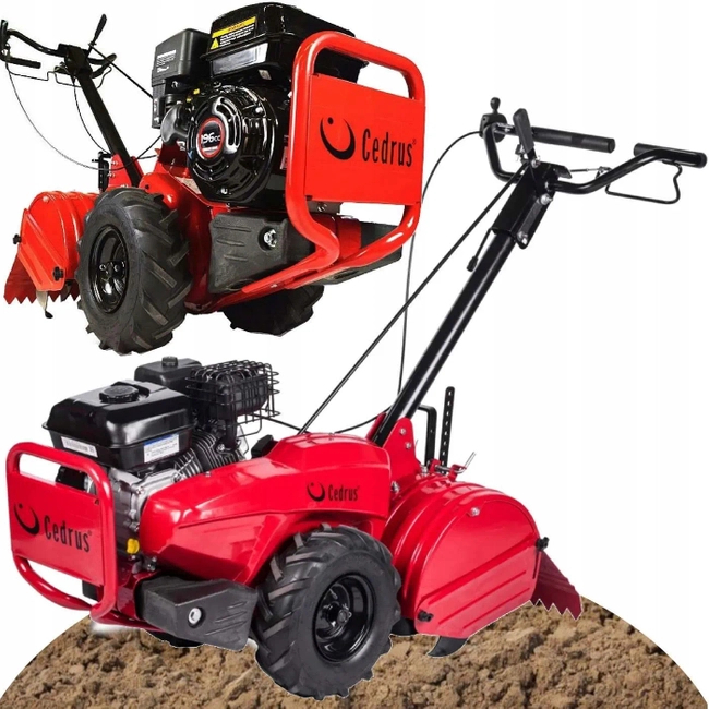 CEDRUS GL03 PRO-LC SPRINÁLNÍ ROSTLINNÝ ZAHRADNÍK S POHONNÝM KULTIVÁTOREM 6,5 HP / 45cm LONCIN G200F GL03 - EWIMAX - OFICIÁLNÍ DISTRIBUTOR - AUTORIZOVANÝ PRODEJCE CEDRUS