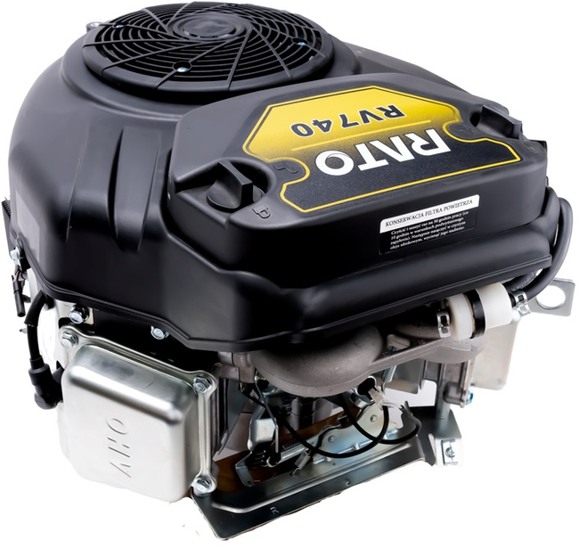 RATO RV740 engine for tractor petrol V-TWIN V2 24 hp 739 cm3 TWO CYLINDRED VERTICAL VALVE SHAFT 25,4 mm MOTOR HONDA , VANGUARD , BRIGGS , KOHLER - EWIMAX - OFFICIAL DISTRIBUTOR - AUTHORIZED RATO DEALER