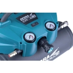 BATERIOVÝ KOMPRESOR, AKUMULÁTOROVÝ VZDUCHOVÝ KOMPRESOR 2X18V DEDRA SAS+ALL DED7077V NÁDRŽ 6L